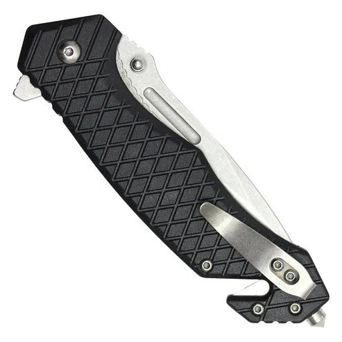 Wartech 8" Pocket Knife with Nylon Fiber Handle - PWT449CH