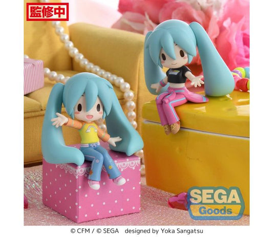 Hatsune Miku EX - fuwa petit Perching Mini Figure Hatsune Miku x Love and Berry Dress Up and Dance! (2 pcs Set)- 115-1118941