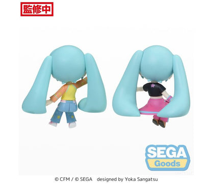 Hatsune Miku EX - fuwa petit Perching Mini Figure Hatsune Miku x Love and Berry Dress Up and Dance! (2 pcs Set)- 115-1118941