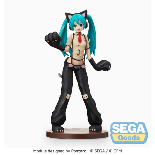 Hatsune Miku SPM Prize Figure (Kitty Cat Project DIVA Arcade Future Tone Ver.)- 115-1119125