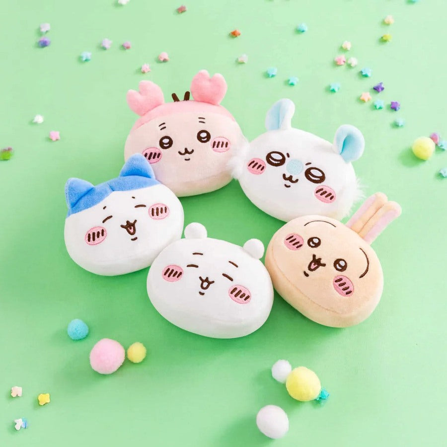 Chiikawa Mochimochi Face (Vol. 2) Plush Blind Box Asst (6 pcs Set) - 17342