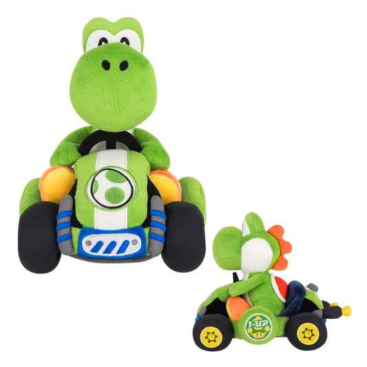 Super Mario - Mario Kart World Yoshi 9" Plush- 2014