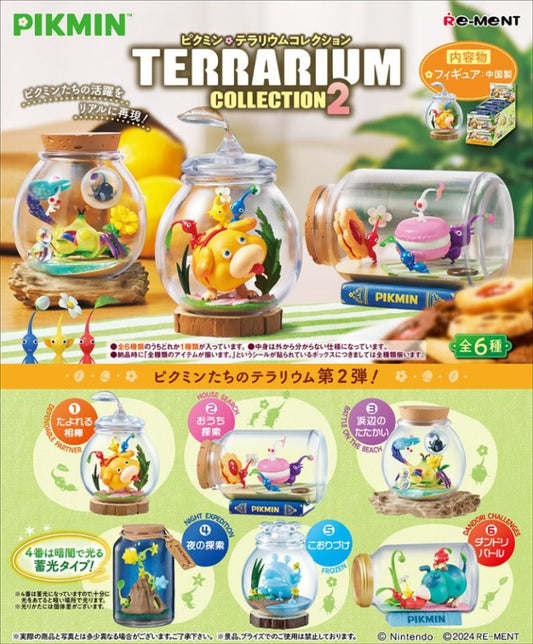 Re-Ment Pikmin Terrarium Collection Blind Box 2 Asst (6 pcs full Set)- 20839