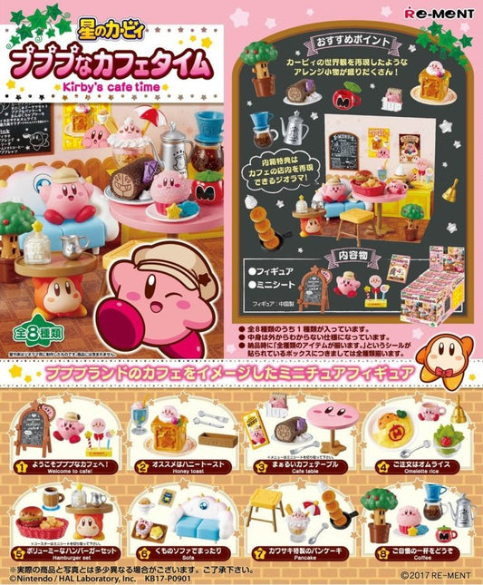 Re-Ment: Kirby - Pupupu Café Time (8 pcs Full Set) - 20931