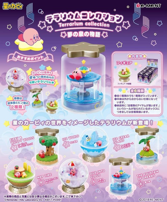 Re-Ment: Kirby Terrarium Collection: The Story Of The Fountain Of Dreams (6 pcs Full Set) - 20933