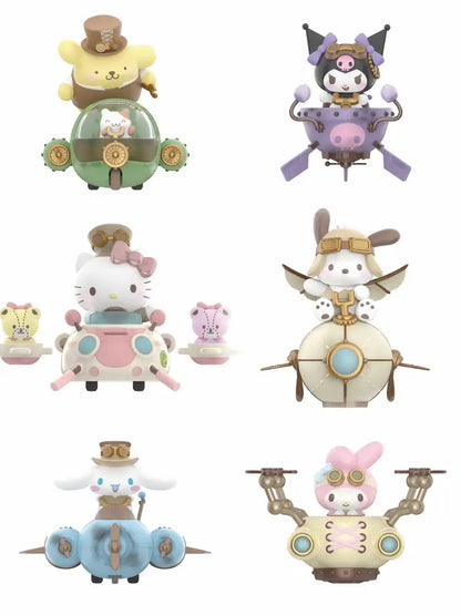 TOP TOY! Sanrio Steampunk Figure Series - Blind Box Asst (6 pcs full Set) - 2303132510101