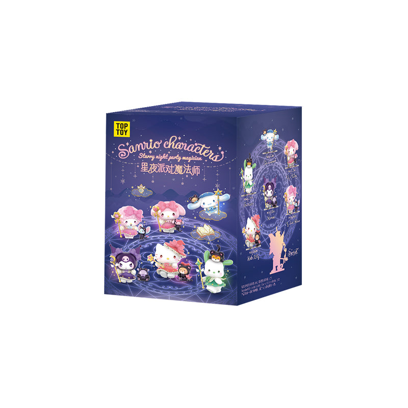 TOP TOY! Sanrio Starry Night Magician Figure Series - Blind Box Asst (6 pcs full Set) - 2303244110107