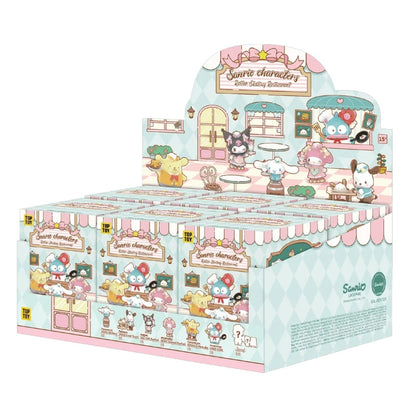 TOP TOY! Sanrio Rollier Skating Restaurant Figure Series - Blind Box Asst (6 pcs full Set) - 2303266910105