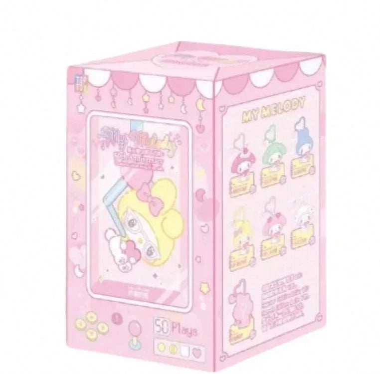 TOP TOY! My Melody 50th Anniversary Milk Candy Series Vinyl Plush Pendant - Blind Box Asst (6 pcs full Set) - 2303416510100