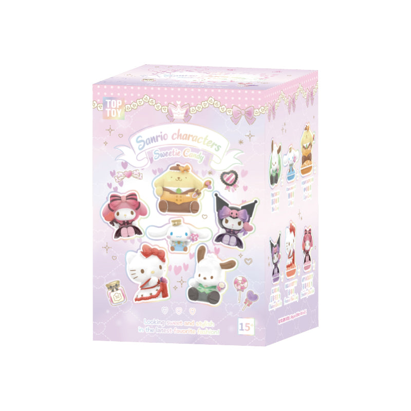 TOP TOY! Sanrio Sweetheart Candy Figure - Blind Box Asst (6 pcs full Set) - 2303553010105
