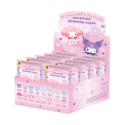 TOP TOY! My Melody & Kuromi Ramune Style Mini Figure Surprise - Blind Box Asst (10 pcs full Set) - 2303691210108