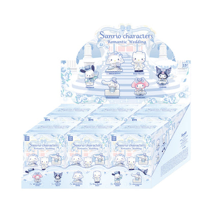 TOP TOY! Sanrio Characters Romantic Wedding Figure Series - Blind Box Asst (6 pcs full Set) - 2303802410106