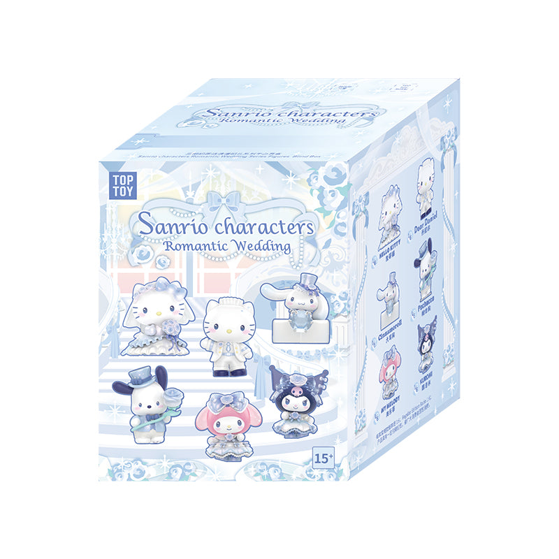 TOP TOY! Sanrio Characters Romantic Wedding Figure Series - Blind Box Asst (6 pcs full Set) - 2303802410106