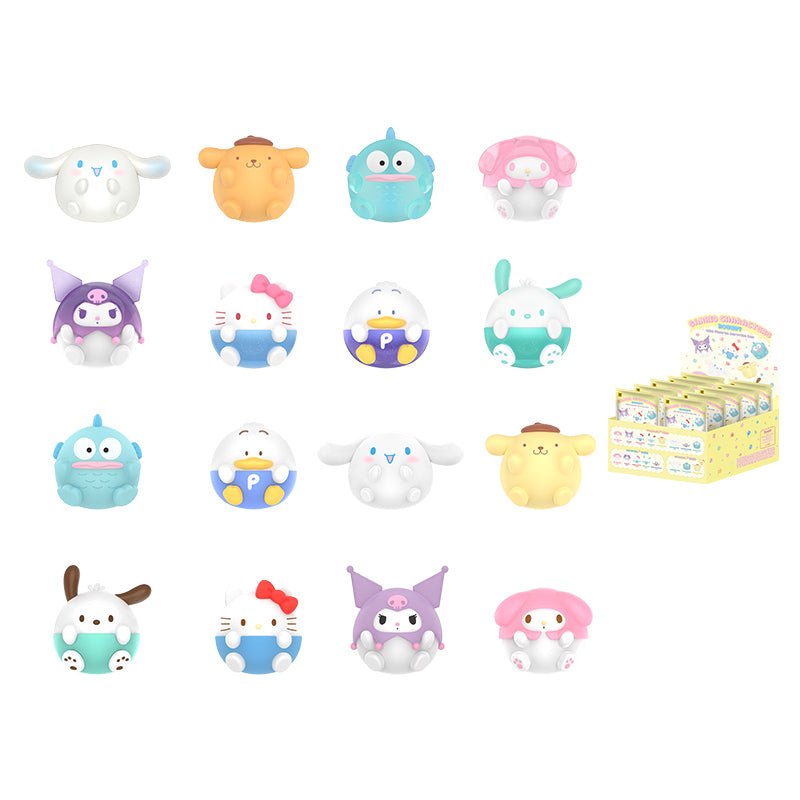 TOP TOY! Sanrio Characters Roundy Mini Figure - Blind Box Asst (10 pcs full Set) - 2303902510102