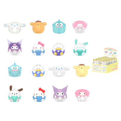 TOP TOY! Sanrio Characters Roundy Mini Figure - Blind Box Asst (10 pcs full Set) - 2303902510102
