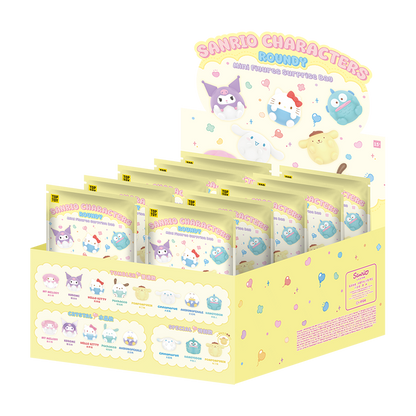 TOP TOY! Sanrio Characters Roundy Mini Figure - Blind Box Asst (10 pcs full Set) - 2303902510102