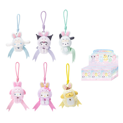 TOP TOY! Sanrio Characters Diamond Bunny Baby Figure - Blind Box Asst (6 pcs full Set) - 2303910010106