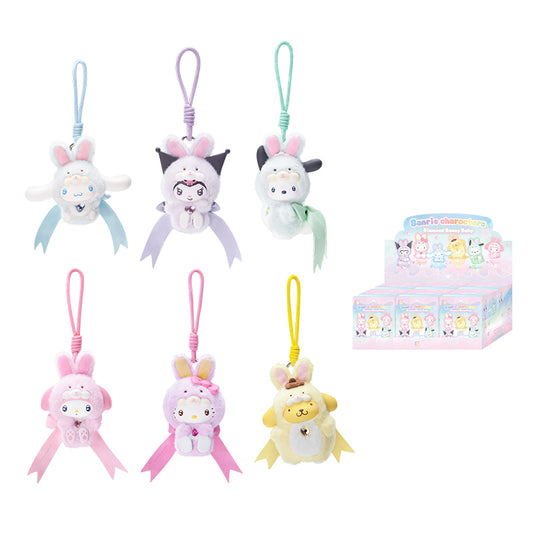 TOP TOY! Sanrio Characters Diamond Bunny Baby Figure - Blind Box Asst (6 pcs full Set) - 2303910010106