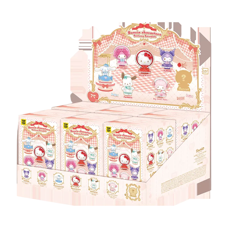 TOP TOY! Sanrio Characters Fantasy Fairytale Figure Series - Blind Box Asst (6 pcs full Set) - 2303971310108