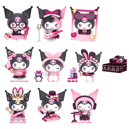 TOP TOY! Kuromi Sparking Idol Figure Series - Blind Box Asst (8 pcs full Set) - 2304013110106