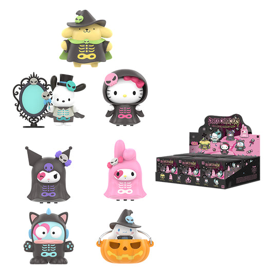 TOP TOY! Sanrio Halloween Mischief Night Figure Series - Blind Box Asst (6 pcs full Set) - 2304021710107