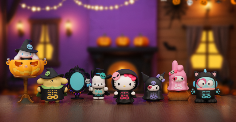TOP TOY! Sanrio Halloween Mischief Night Figure Series - Blind Box Asst (6 pcs full Set) - 2304021710107