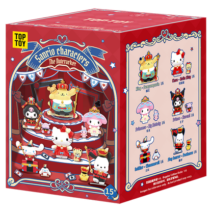 TOP TOY! Sanrio Charcters The Nutcracker Figure Series - Blind Box Asst (6 pcs full Set) - 2304131410102