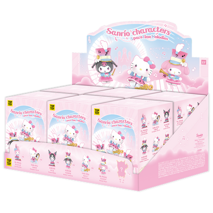 TOP TOY! Sanrio Character Space Time Melodies Figure Series - Blind Box Asst (6 pcs full Set) - 2304305710106