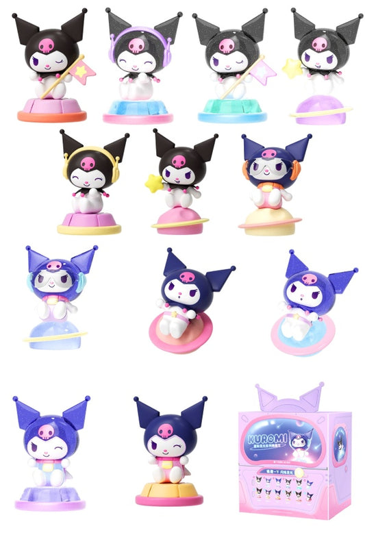 MOETCH - Sanrio Characters Kuromi Galactic Light Hunt Series Moetch Bean Blind Bag (Box of 18)- 24MQD-033