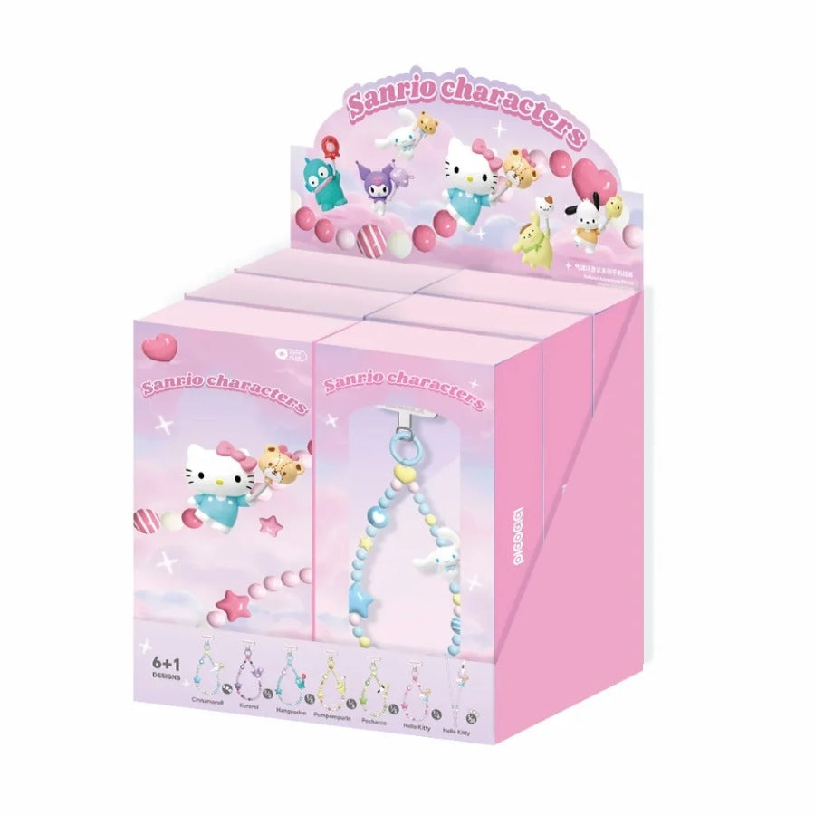 MOETCH -Sanrio characters Balloon Adventure Series Phone Chains Blind Box (Box of 6)- 24SM-014