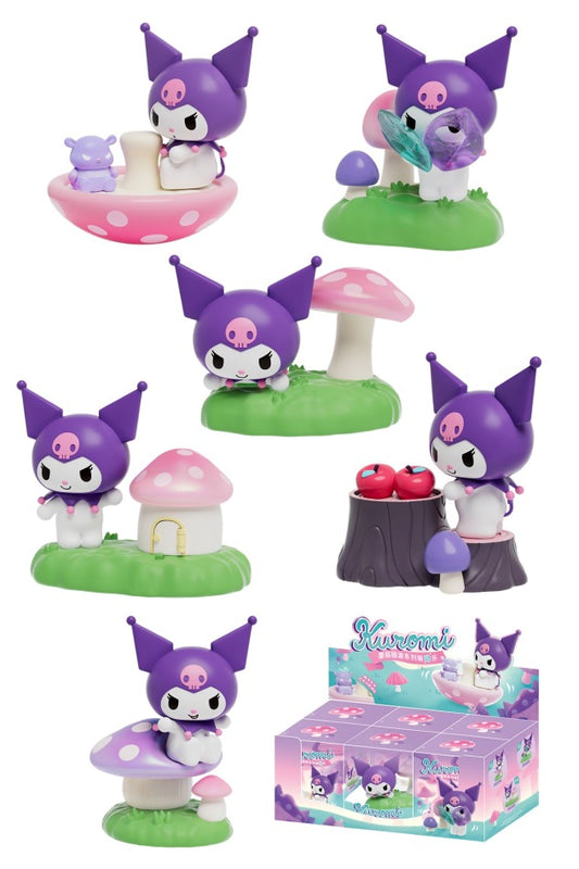 MOETCH - Kuromi Mushroom Garden Series Blind Box (Box of 6)- 25MDL-001
