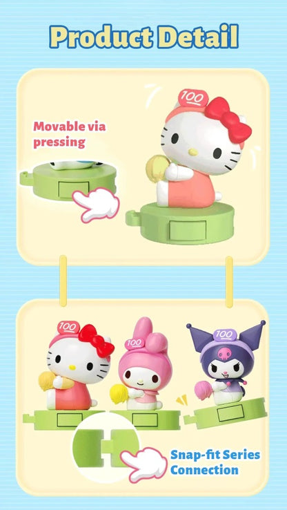MOETCH - Sanrio Characters Cheering Squad Series Moetch Bean Blind Bag (Box of 18)- 25MQD-004