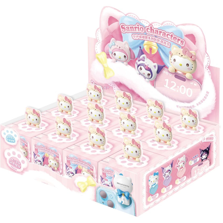MOETCH -Sanrio characters Guardian Meow Squad Series Lying Bean Blind Box (Box of 12)- 25MQD-014