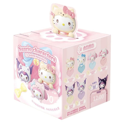 MOETCH -Sanrio characters Guardian Meow Squad Series Lying Bean Blind Box (Box of 12)- 25MQD-014