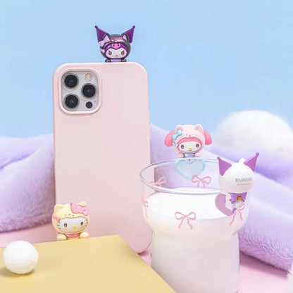MOETCH -Sanrio characters Guardian Meow Squad Series Lying Bean Blind Box (Box of 12)- 25MQD-014