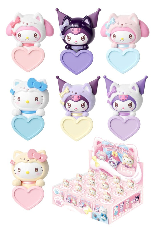 MOETCH -Sanrio characters Guardian Meow Squad Series Lying Bean Blind Box (Box of 12)- 25MQD-014