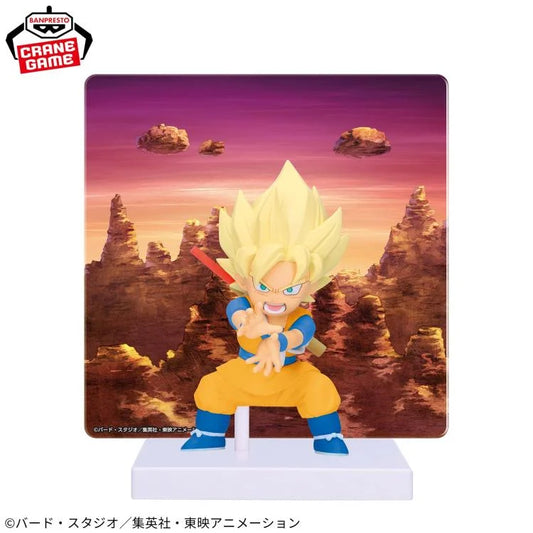 DRAGON BALL DAIMA SON GOKU(MINI) FIGURE II WITH PANEL - 28581