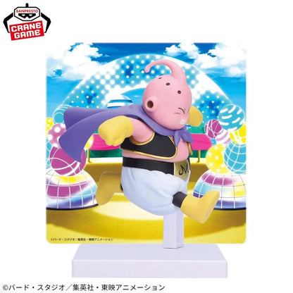 DRAGON BALL DAIMA MAJIN BUU FIGURE WITH PANEL - 28582