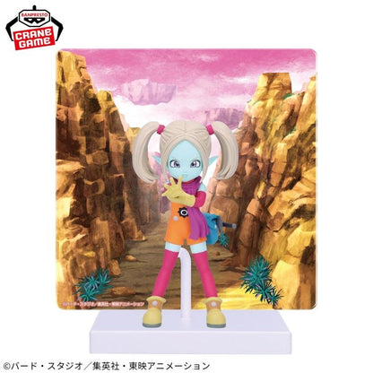 DRAGON BALL DAIMA PANZY FIGURE WITH PANEL- 28827