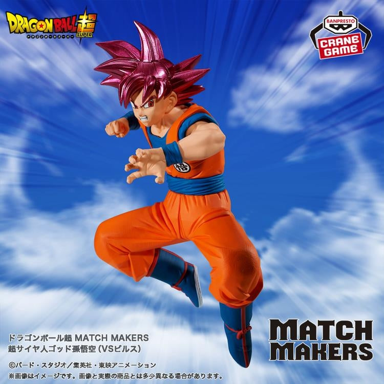 DRAGON BALL SUPER MATCH MAKERS SUPER SAIYAN GOD SON GOKU (VS BEERUS) - 29200