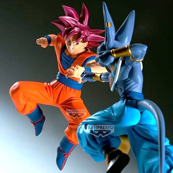 DRAGON BALL SUPER MATCH MAKERS SUPER SAIYAN GOD SON GOKU (VS BEERUS) - 29200