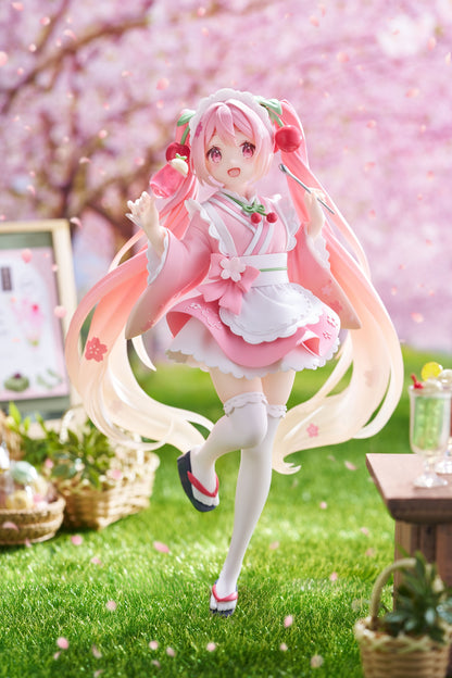 Hatsune Miku - Sakura Miku Prize Figure (Newly Written Japanese Cafe Ver.) -  451716700