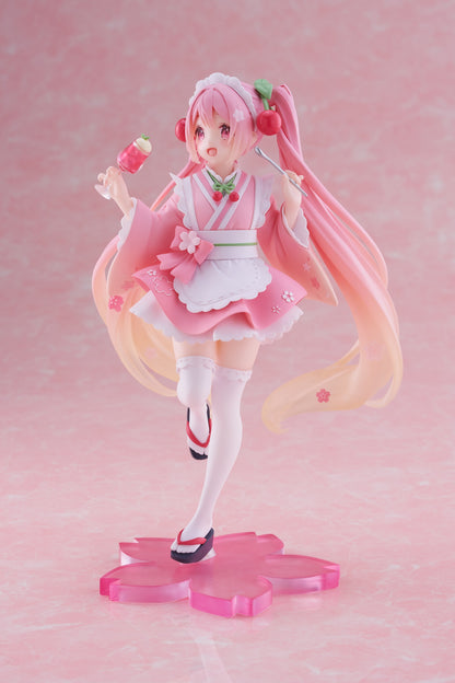 Hatsune Miku - Sakura Miku Prize Figure (Newly Written Japanese Cafe Ver.) -  451716700