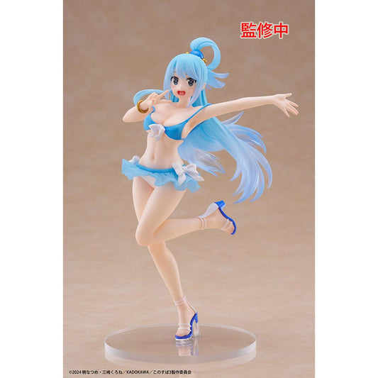 KonoSuba: God's Blessing on This Wonderful World! 3 Coreful Figure - Aqua (Swimwear Ver.)-  451776800