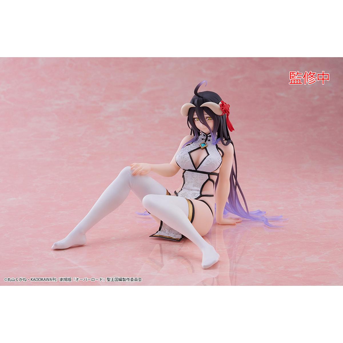 Overlord Desktop Cute Figure - Albedo (Chinese Dress Ver.) - 451812300