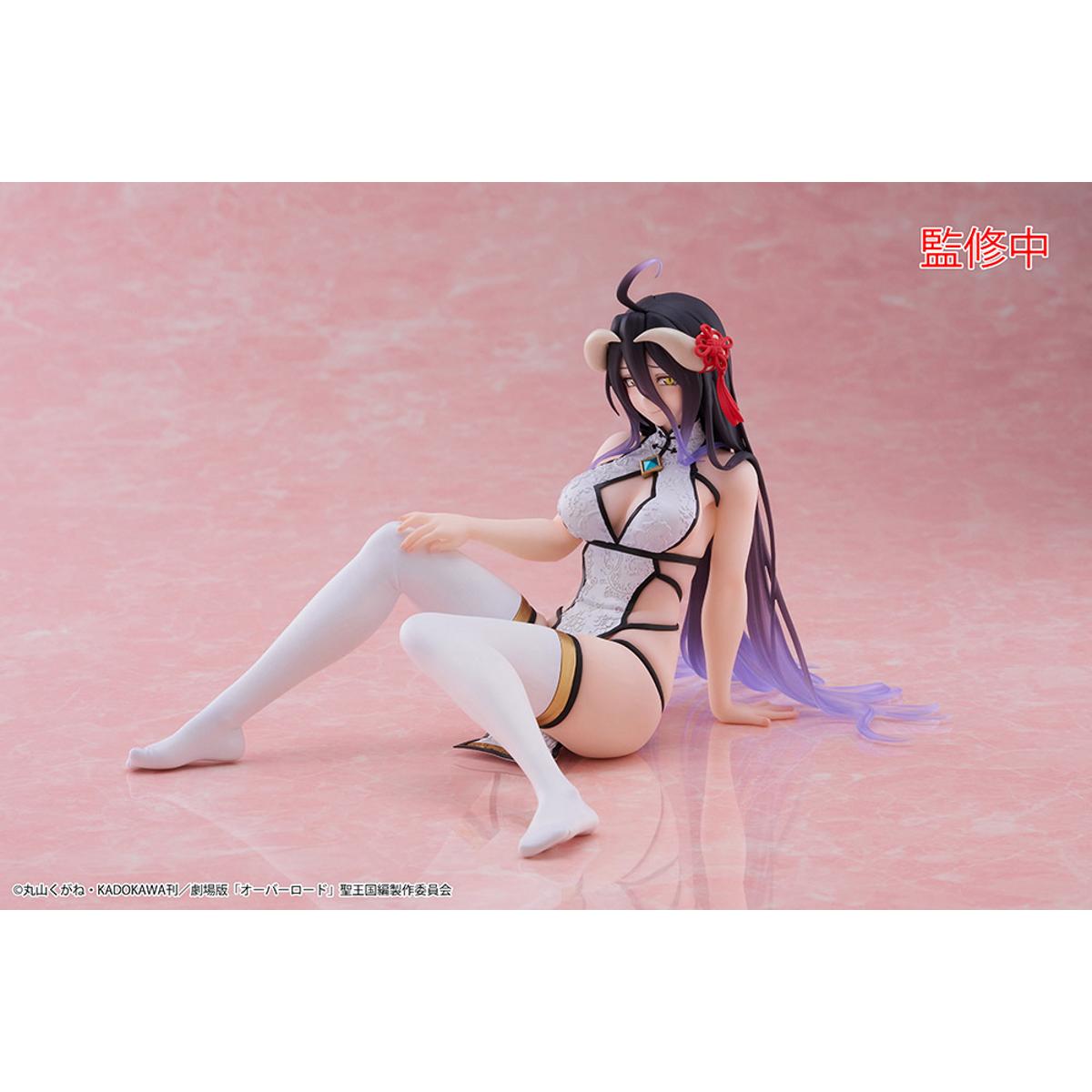 Overlord Desktop Cute Figure - Albedo (Chinese Dress Ver.) - 451812300