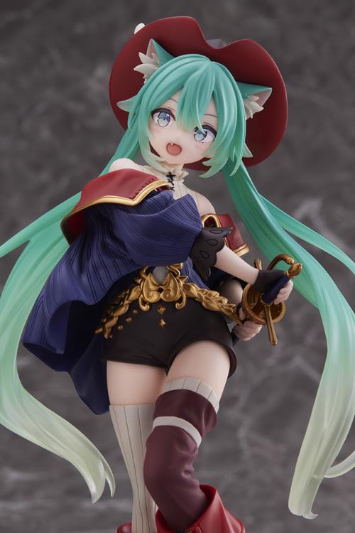Hatsune Miku- Vocaloid (Puss in Boots Ver.) Wonderland Figure - 451995000