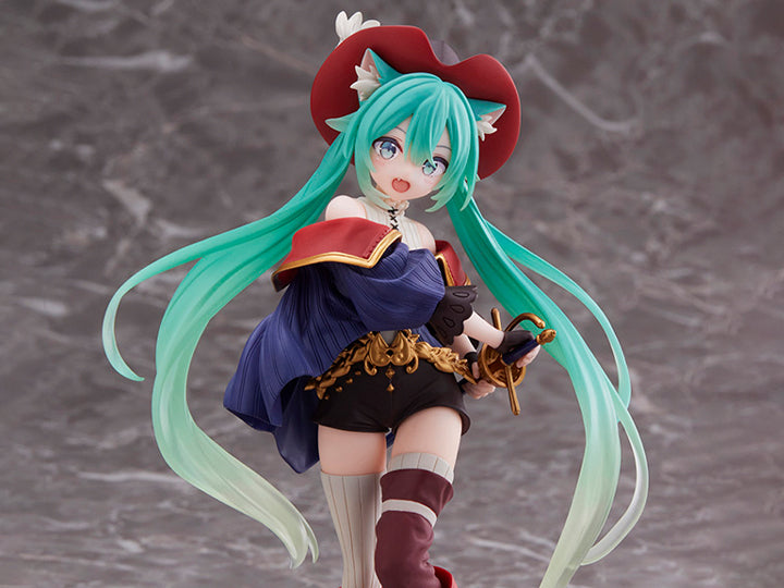 Hatsune Miku- Vocaloid (Puss in Boots Ver.) Wonderland Figure - 451995000