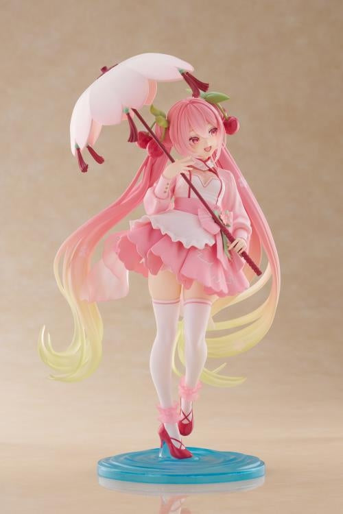 Hatsune Miku- Sakura Miku AMP+ Figure (Sakura Dress Ver.) - 452013800