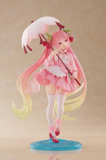 Hatsune Miku- Sakura Miku AMP+ Figure (Sakura Dress Ver.) - 452013800